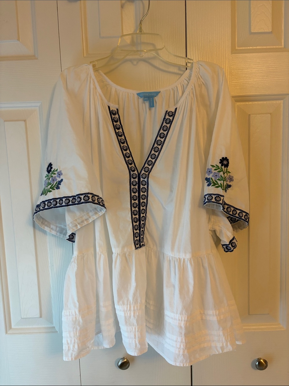 Draper James Peplum Top